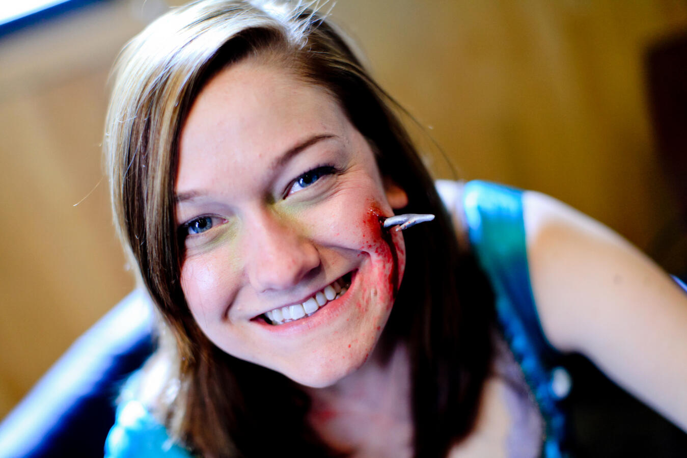 The happiest Ariel from a twisted fairy tale dinner at UNC